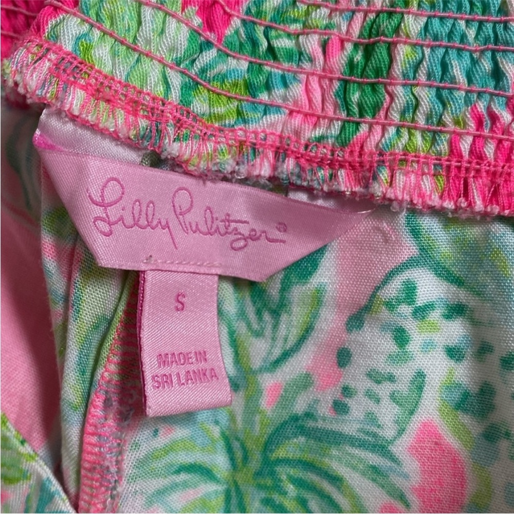 Lilly Pulitzer Women’s Shorts Dahlia Shorts in Raz Berry Catty Shack Size Small - Picture 4 of 8